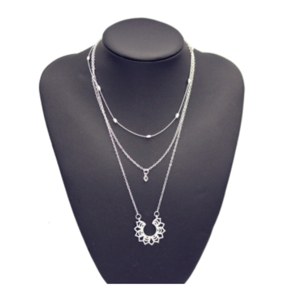 'Ambrosia' Multilayer Necklace - Picture 2 of 4